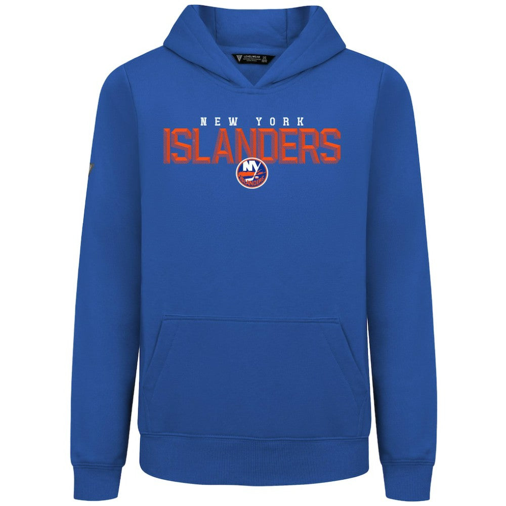 New York Islanders Levelwear Youth Podium Carve Pullover Hoodie -  NHL Hoodies