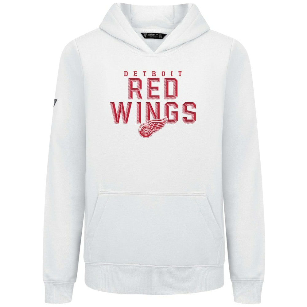 Detroit Red Wings Levelwear Youth Podium Carve Pullover Hoodie -  NHL Hoodies