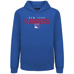 New York Rangers Levelwear Youth Podium Carve Pullover Hoodie -  NHL Hoodies
