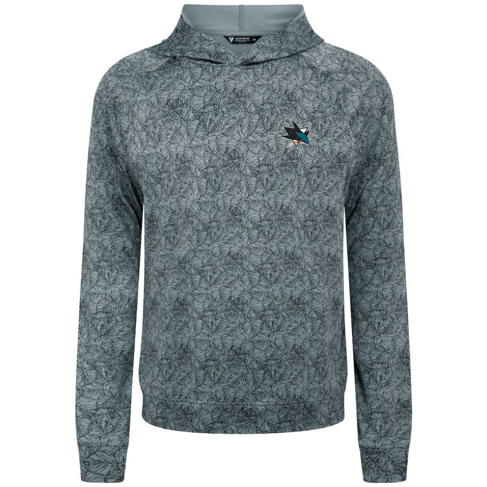 San Jose Sharks Levelwear Albatross Raglan Pullover Hoodie -  NHL Hoodies