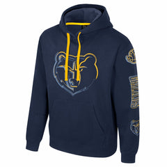 Navy Memphis Grizzlies Stadium Essentials Unisex Elementized Pullover Hoodie | NBA