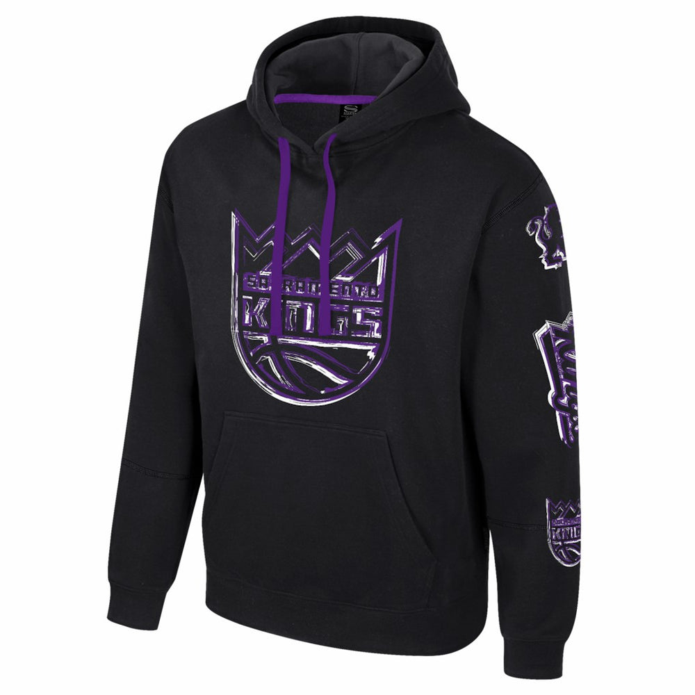 Black Sacramento Kings Stadium Essentials Unisex Elementized Pullover Hoodie | NBA
