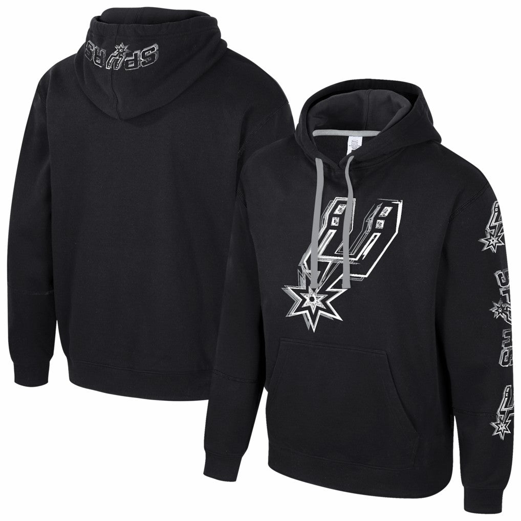 Black San Antonio Spurs Stadium Essentials Unisex Elementized Pullover Hoodie | NBA