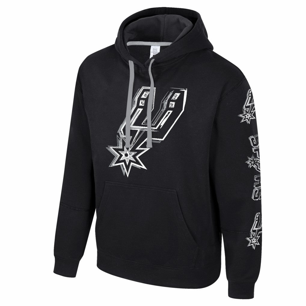 Black San Antonio Spurs Stadium Essentials Unisex Elementized Pullover Hoodie | NBA