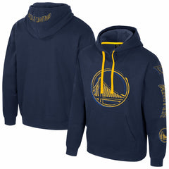 Navy Golden State Warriors Stadium Essentials Unisex Elementized Pullover Hoodie sale | NBA