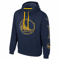 Navy Golden State Warriors Stadium Essentials Unisex Elementized Pullover Hoodie sale | NBA
