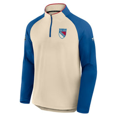New York Rangers Fanatics 2026 NHL Winter Classic Authentic Pro Quarter-Zip -  NHL