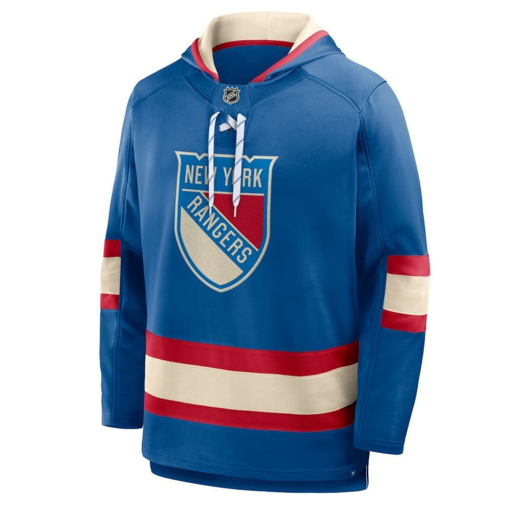 New York Rangers Fanatics 2026 NHL Winter Classic Lace Collar Hoodie -  NHL Hoodies