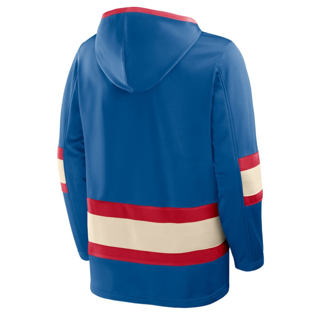 New York Rangers Fanatics 2026 NHL Winter Classic Lace Collar Hoodie -  NHL Hoodies
