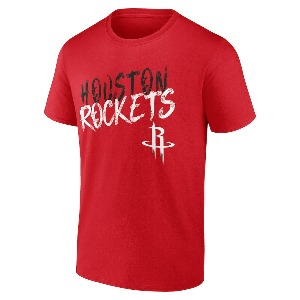 Red Houston Rockets Hustle Custom T-Shirt sale | NBA