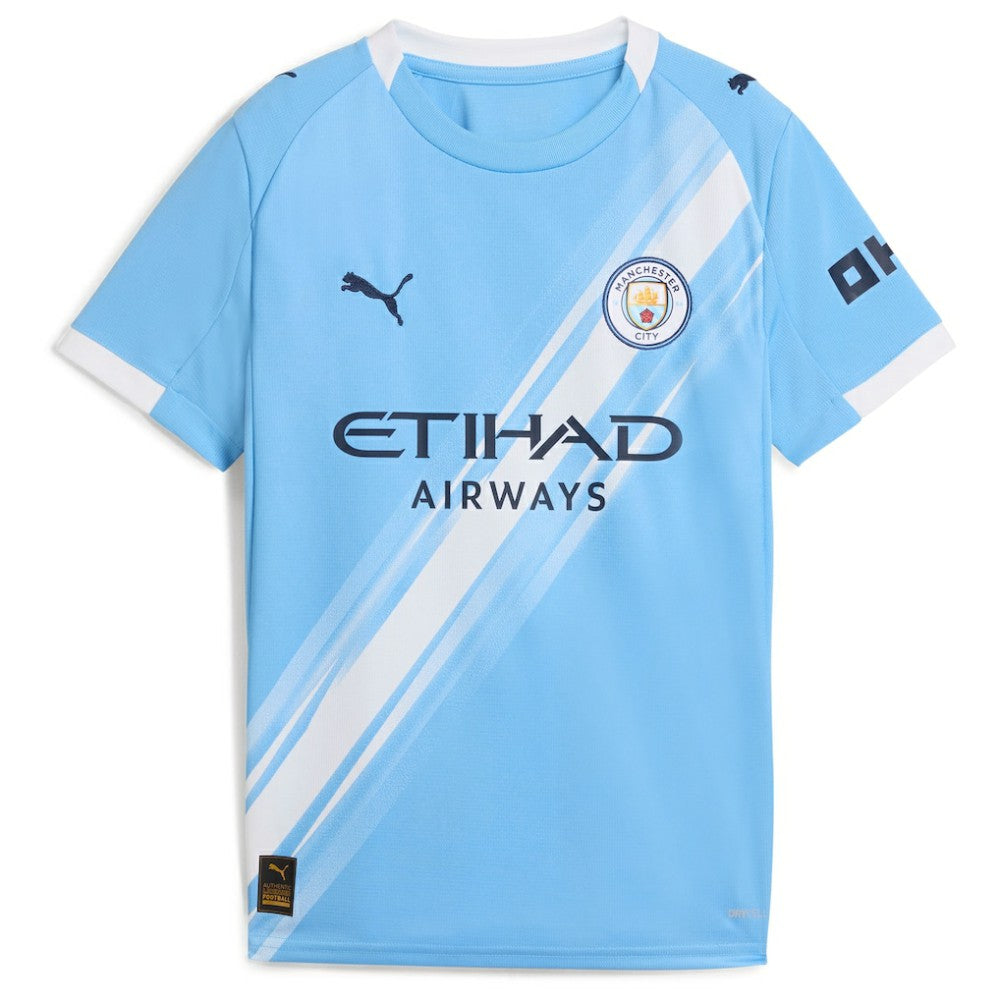 Manchester City Youth 2025/26 Home Replica Jersey