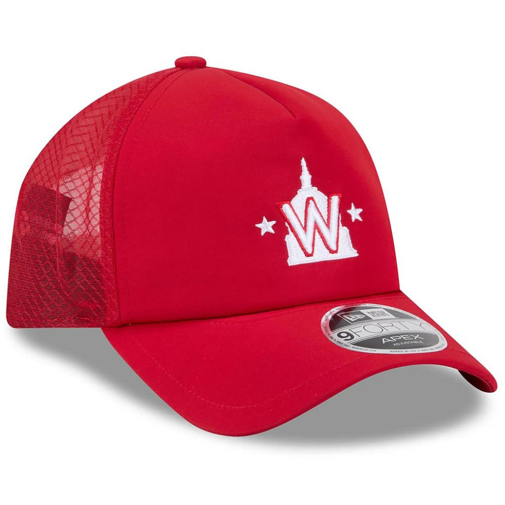 Washington Nationals New Era 2026 Batting Practice Alternate Apex 9FORTY Adjustable Hat - MLB Hats