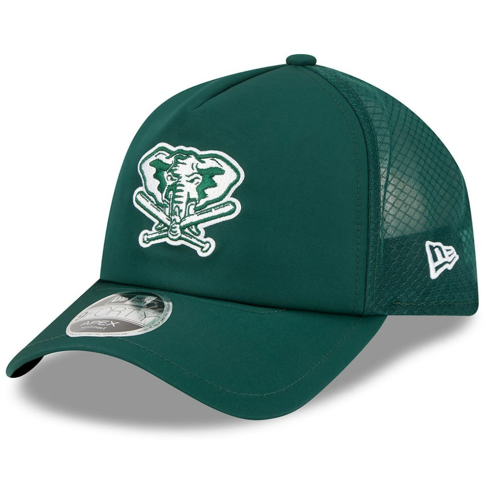 Athletics New Era 2026 Batting Practice Alternate Apex 9FORTY Adjustable Hat - MLB Hats