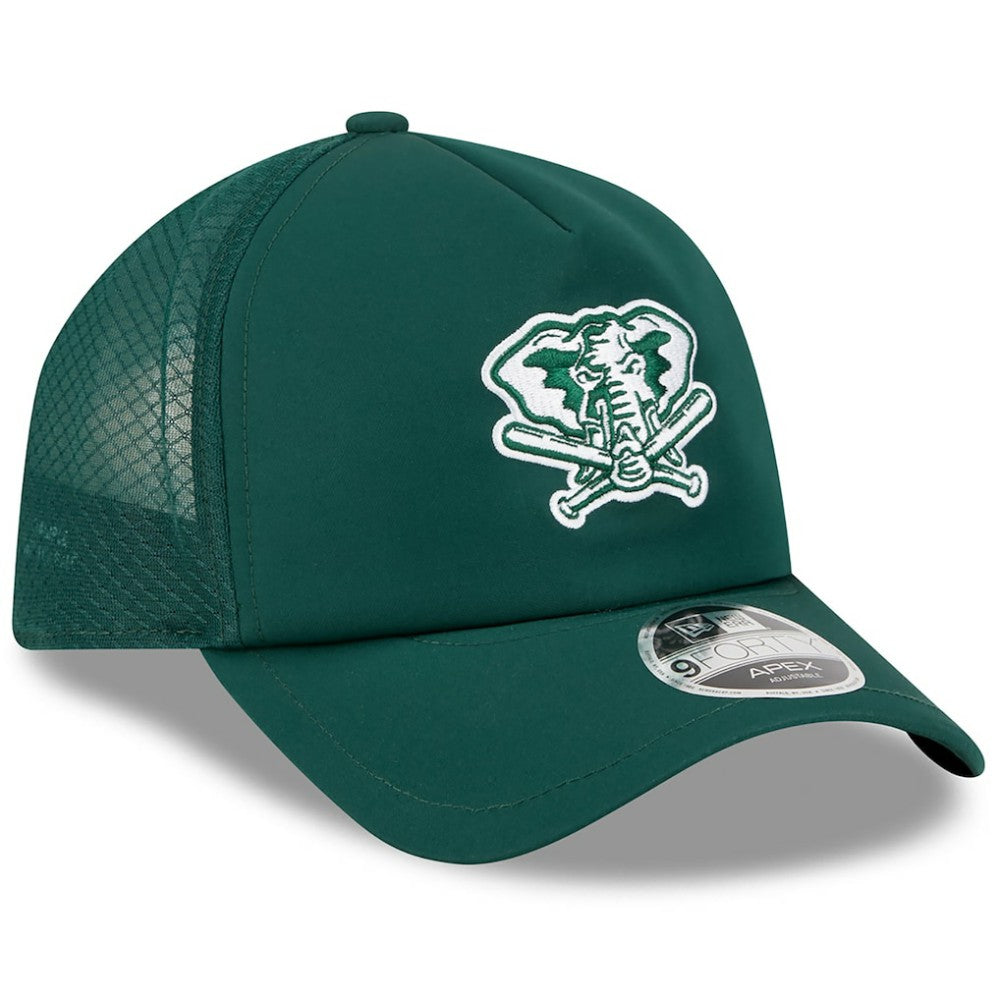 Athletics New Era 2026 Batting Practice Alternate Apex 9FORTY Adjustable Hat - MLB Hats