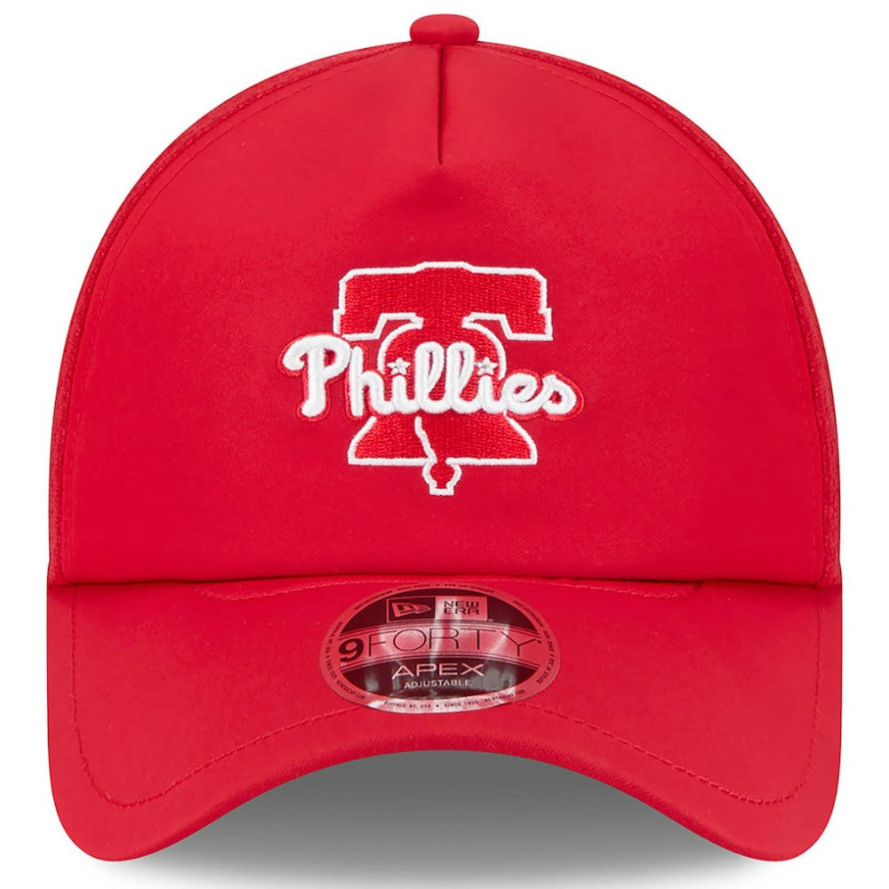 Philadelphia Phillies New Era 2026 Batting Practice Alternate Apex 9FORTY Adjustable Hat - MLB Hats