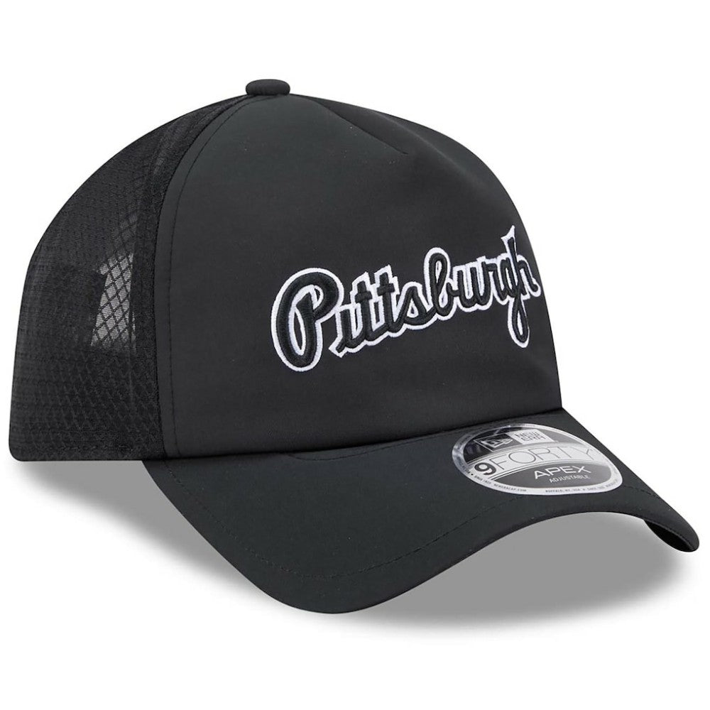 Pittsburgh Pirates New Era 2026 Batting Practice Alternate Apex 9FORTY Adjustable Hat - MLB Hats