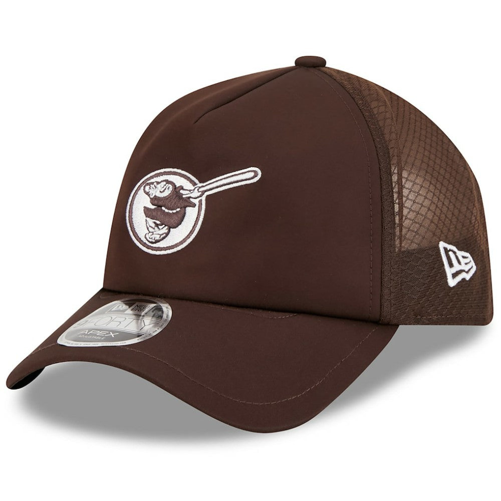 San Diego Padres New Era 2026 Batting Practice Alternate Apex 9FORTY Adjustable Hat - MLB Hats