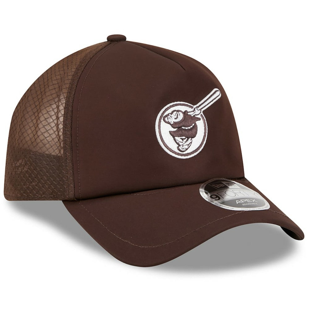 San Diego Padres New Era 2026 Batting Practice Alternate Apex 9FORTY Adjustable Hat - MLB Hats