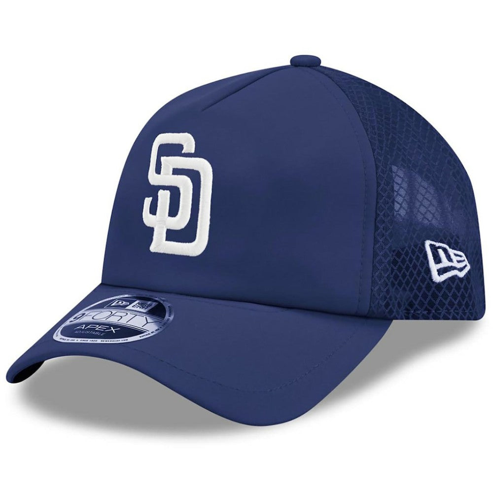 San Diego Padres New Era 2026 Batting Practice Alternate Apex 9FORTY Adjustable Hat - MLB Hats