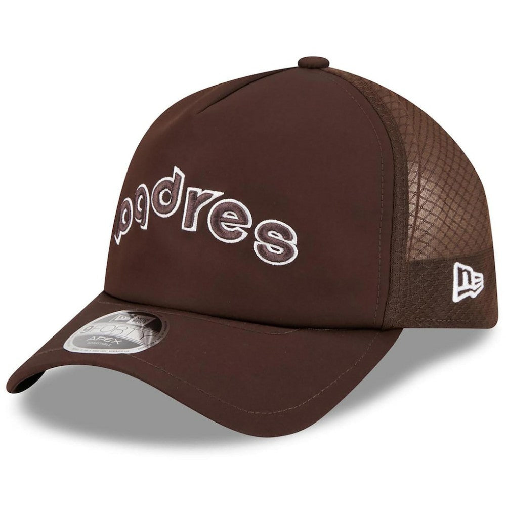 San Diego Padres New Era 2026 Batting Practice Alternate Apex 9FORTY Adjustable Hat - MLB Hats