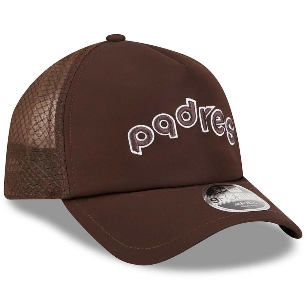 San Diego Padres New Era 2026 Batting Practice Alternate Apex 9FORTY Adjustable Hat - MLB Hats