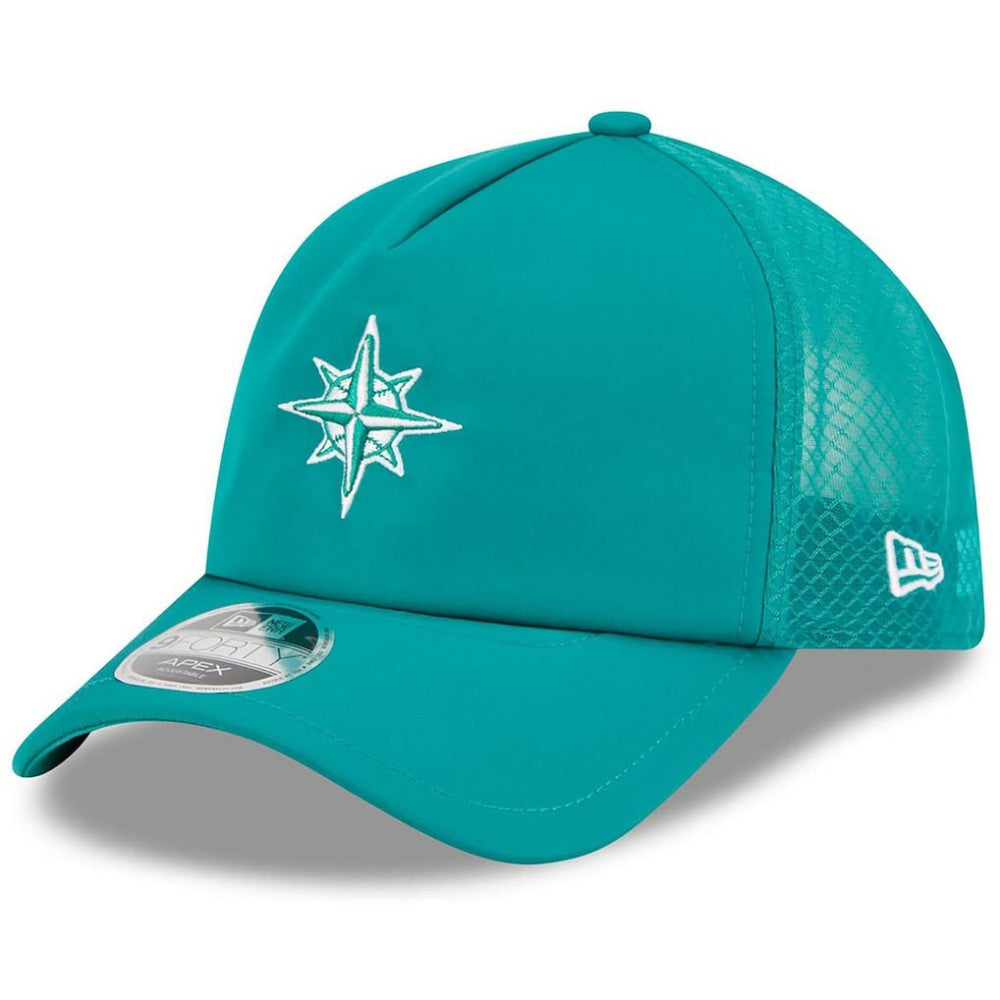 Seattle Mariners New Era 2026 Batting Practice Alternate Apex 9FORTY Adjustable Hat - MLB Hats