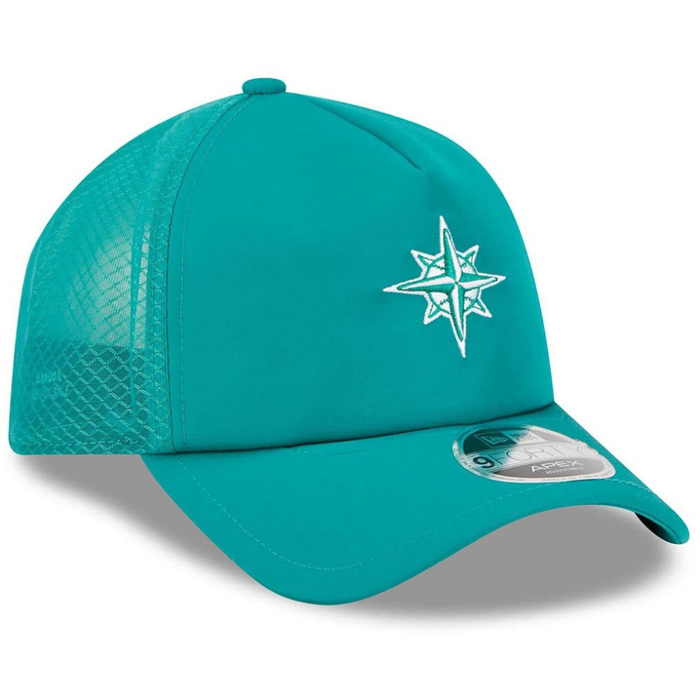 Seattle Mariners New Era 2026 Batting Practice Alternate Apex 9FORTY Adjustable Hat - MLB Hats