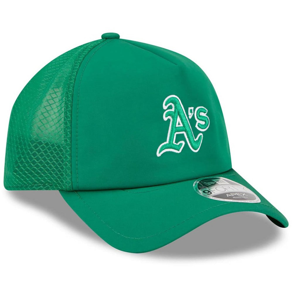 Athletics New Era 2026 Batting Practice Alternate Apex 9FORTY Adjustable Hat - MLB Hats