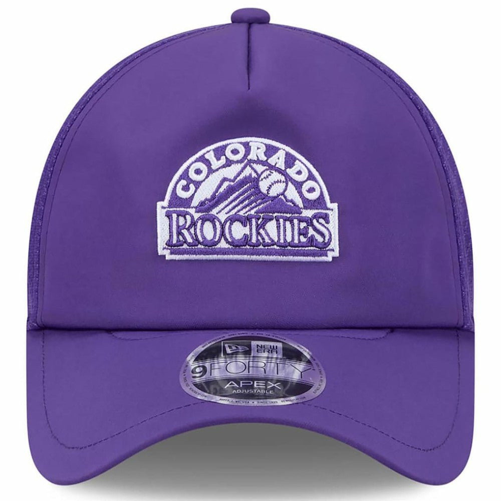 Colorado Rockies New Era 2026 Batting Practice Alternate Apex 9FORTY Adjustable Hat - MLB Hats