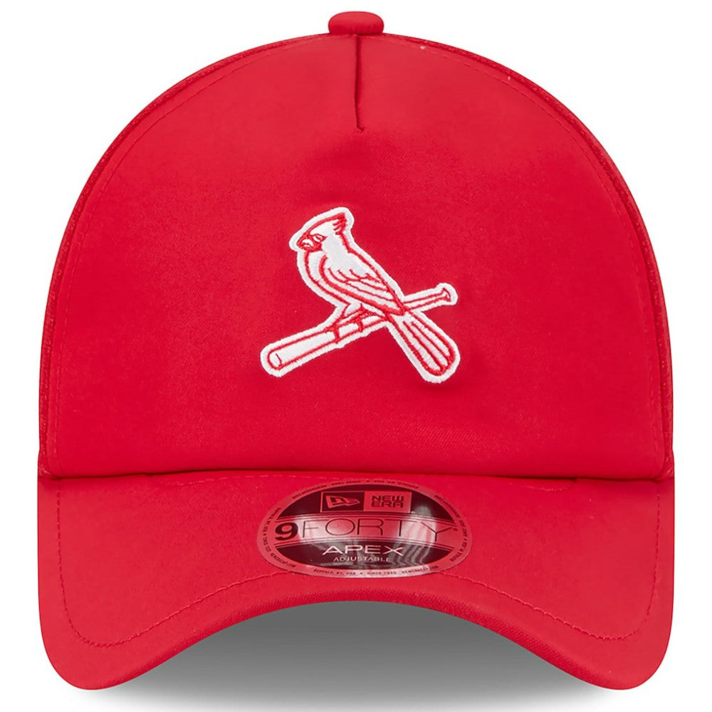 St. Louis Cardinals New Era 2026 Batting Practice Alternate Apex 9FORTY Adjustable Hat - MLB Hats