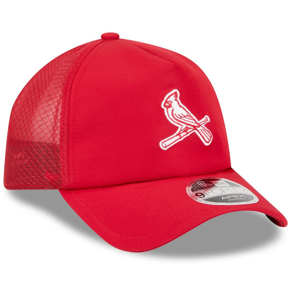 St. Louis Cardinals New Era 2026 Batting Practice Alternate Apex 9FORTY Adjustable Hat - MLB Hats