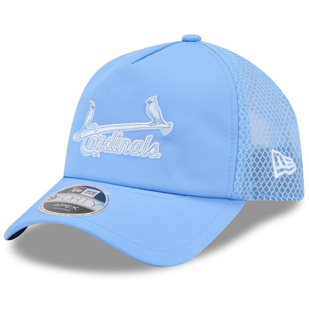St. Louis Cardinals New Era 2026 Batting Practice Alternate Apex 9FORTY Adjustable Hat - MLB Hats