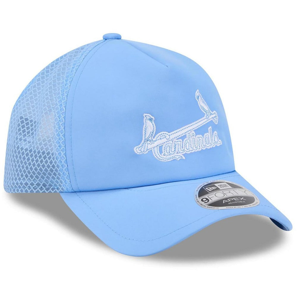 St. Louis Cardinals New Era 2026 Batting Practice Alternate Apex 9FORTY Adjustable Hat - MLB Hats