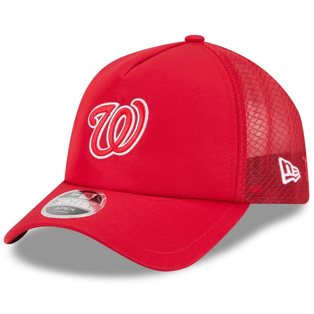 Washington Nationals New Era 2026 Batting Practice Alternate Apex 9FORTY Adjustable Hat - MLB Hats
