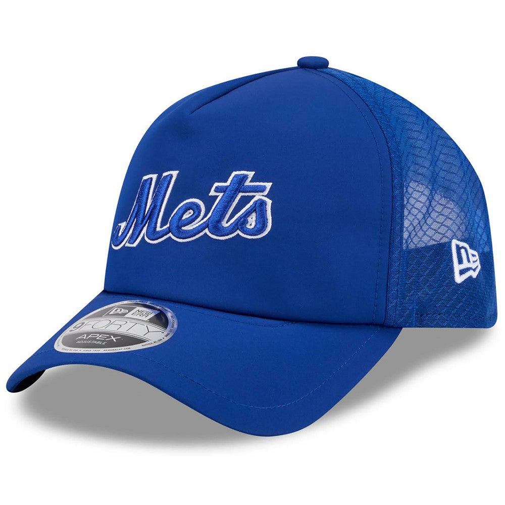 New York Mets New Era 2026 Batting Practice Alternate Apex 9FORTY Adjustable Hat - MLB Hats