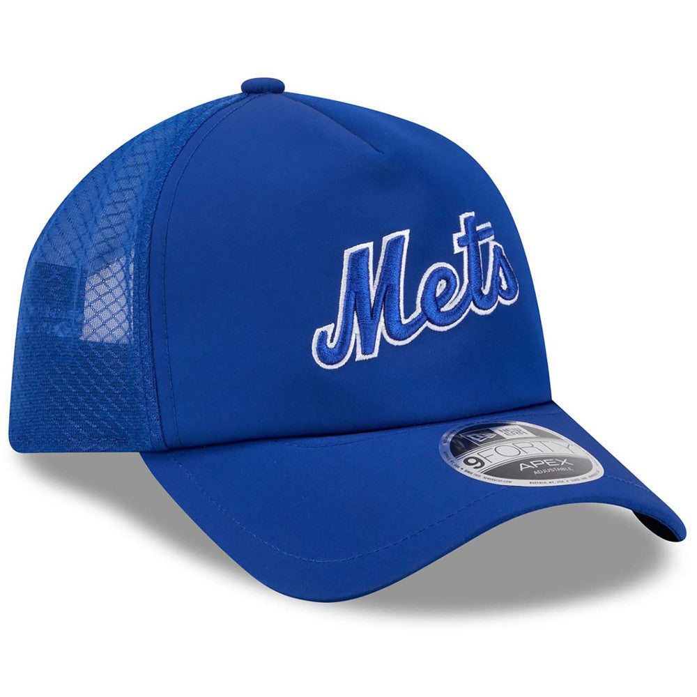 New York Mets New Era 2026 Batting Practice Alternate Apex 9FORTY Adjustable Hat - MLB Hats