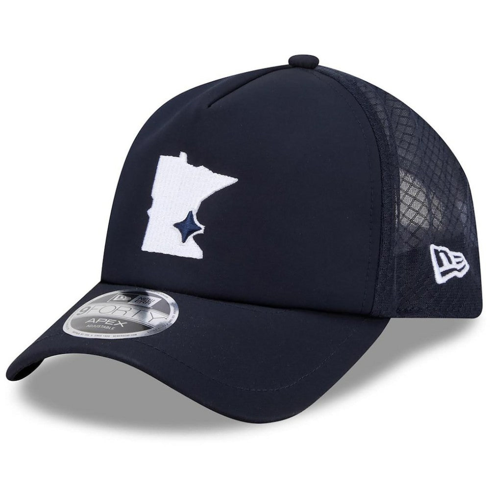 Minnesota Twins New Era 2026 Batting Practice Alternate Apex 9FORTY Adjustable Hat - MLB Hats