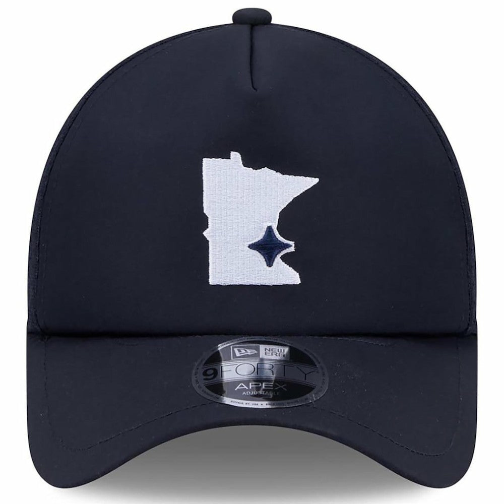 Minnesota Twins New Era 2026 Batting Practice Alternate Apex 9FORTY Adjustable Hat - MLB Hats