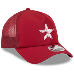 Houston Astros New Era 2026 Batting Practice Alternate Apex 9FORTY Adjustable Hat - MLB Hats