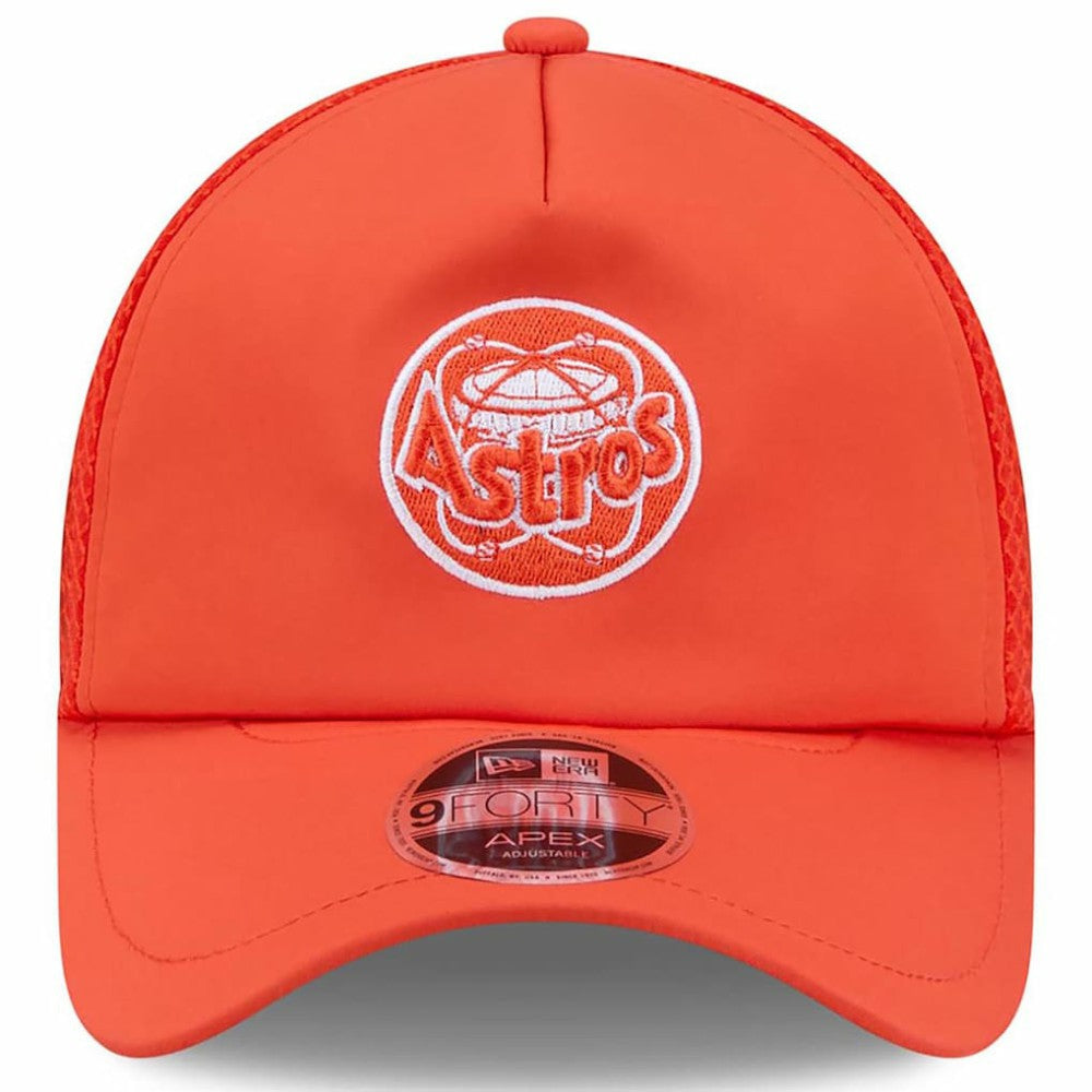 Houston Astros New Era 2026 Batting Practice Alternate Apex 9FORTY Adjustable Hat - MLB Hats