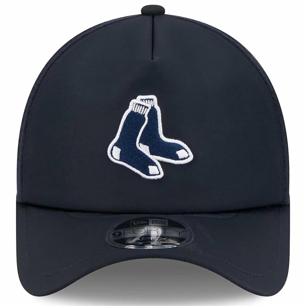 Boston Red Sox New Era 2026 Batting Practice Alternate Apex 9FORTY Adjustable Hat - MLB Hats