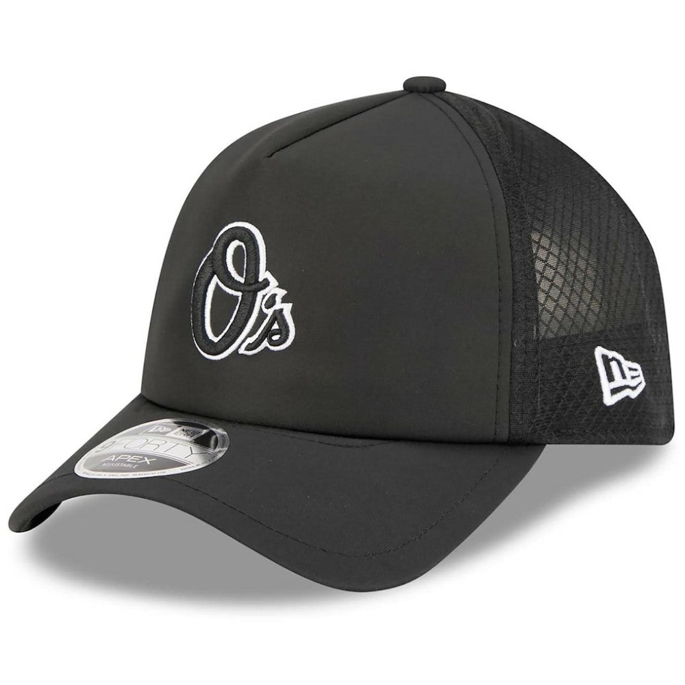 Baltimore Orioles New Era 2026 Batting Practice Alternate Apex 9FORTY Adjustable Hat - MLB Hats