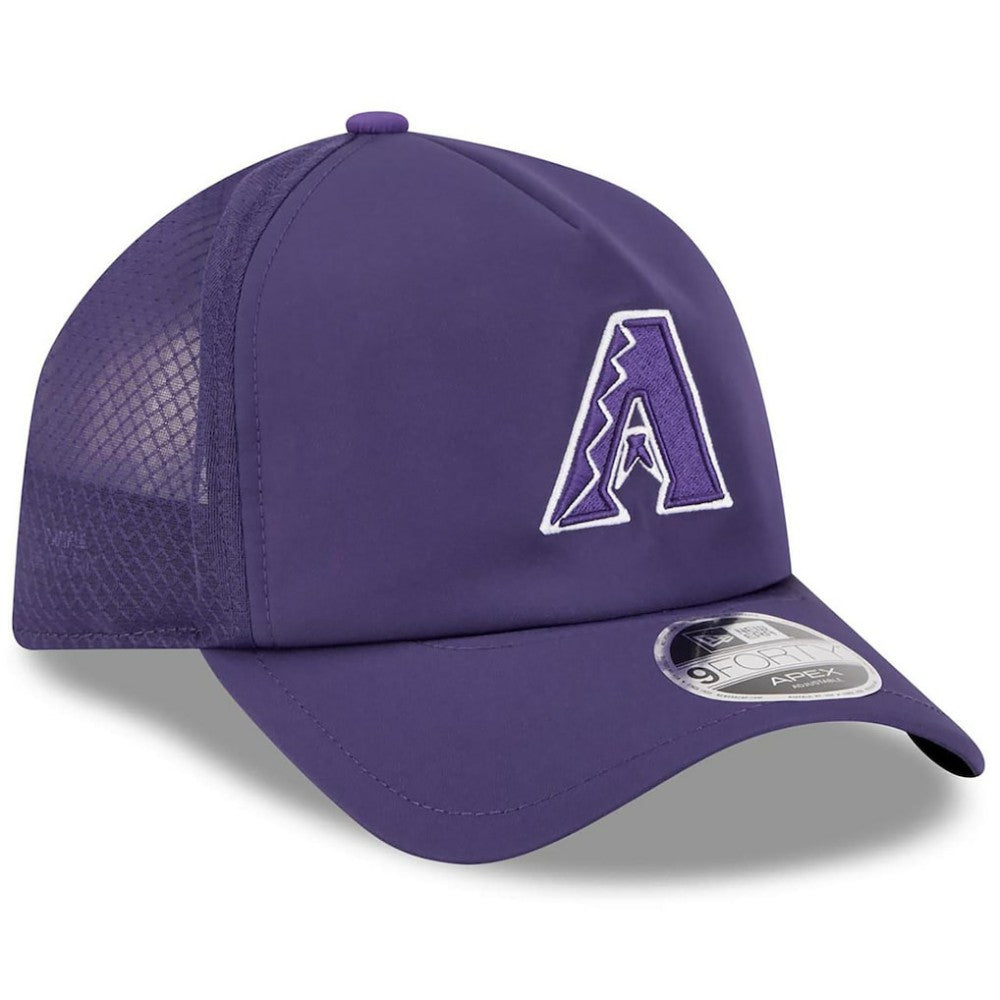 Arizona Diamondbacks New Era 2026 Batting Practice Alternate Apex 9FORTY Adjustable Hat - MLB Hats