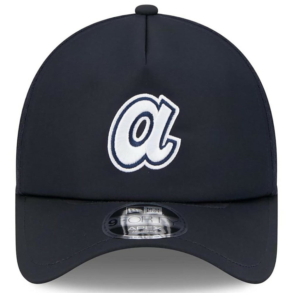 Atlanta Braves New Era 2026 Batting Practice Alternate Apex 9FORTY Adjustable Hat - MLB Hats
