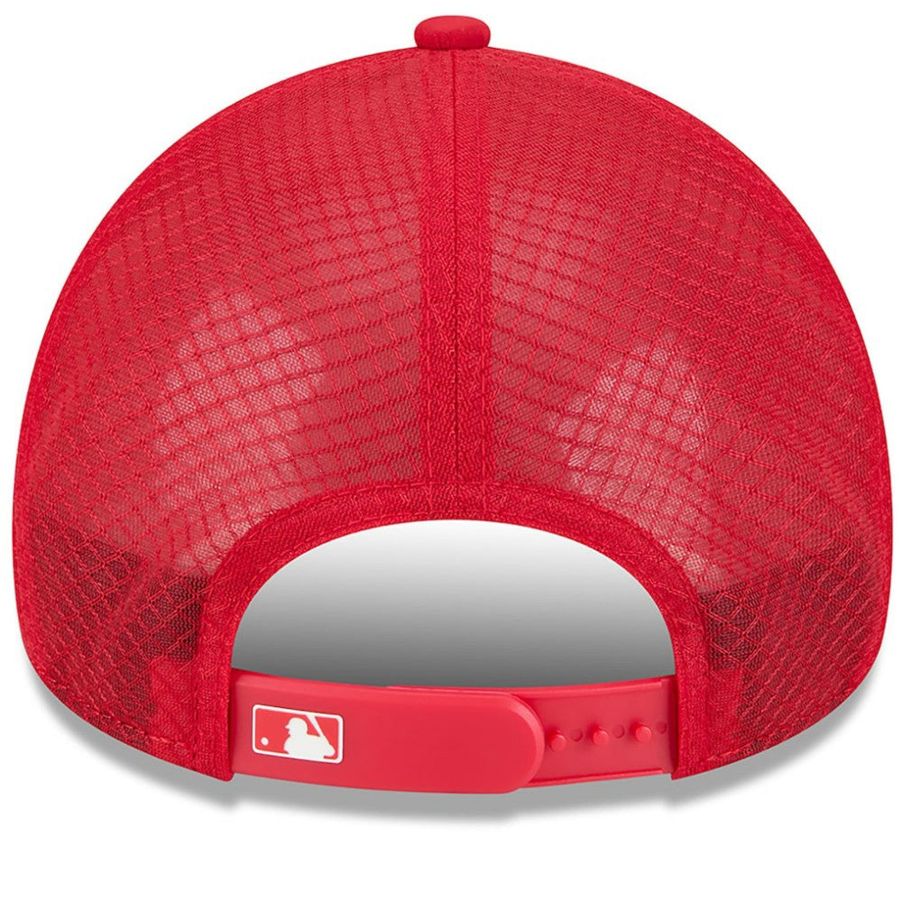 Boston Red Sox New Era 2026 Batting Practice Alternate Apex 9FORTY Adjustable Hat - MLB Hats