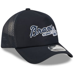 Atlanta Braves New Era 2026 Batting Practice Alternate Apex 9FORTY Adjustable Hat - MLB Hats