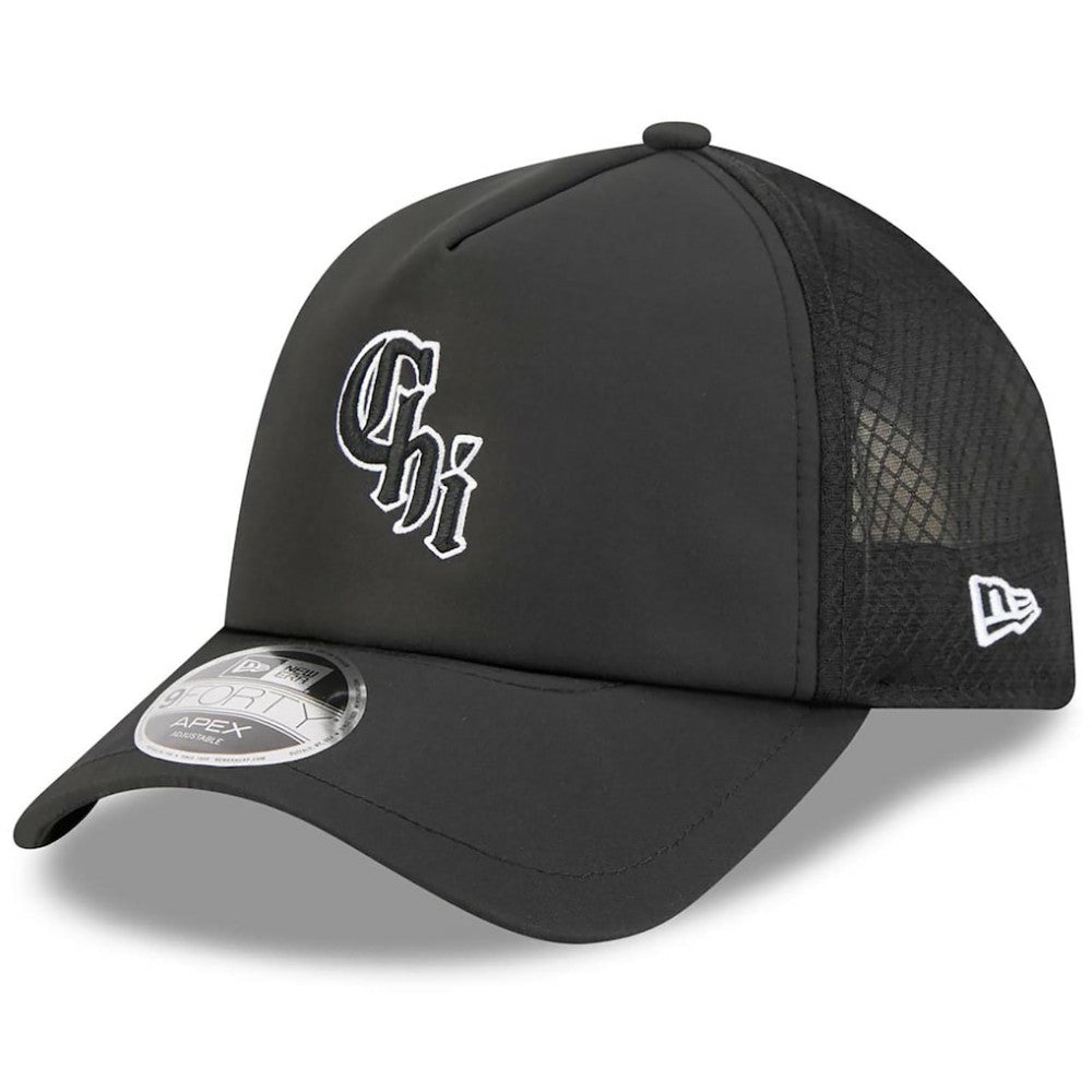Chicago White Sox New Era 2026 Batting Practice Alternate Apex 9FORTY Adjustable Hat - MLB Hats