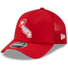 Los Angeles Angels New Era 2026 Batting Practice Alternate Apex 9FORTY Adjustable Hat - MLB Hats