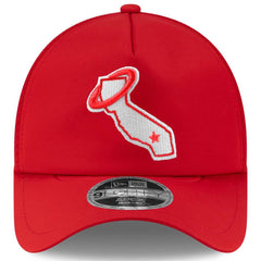 Los Angeles Angels New Era 2026 Batting Practice Alternate Apex 9FORTY Adjustable Hat - MLB Hats