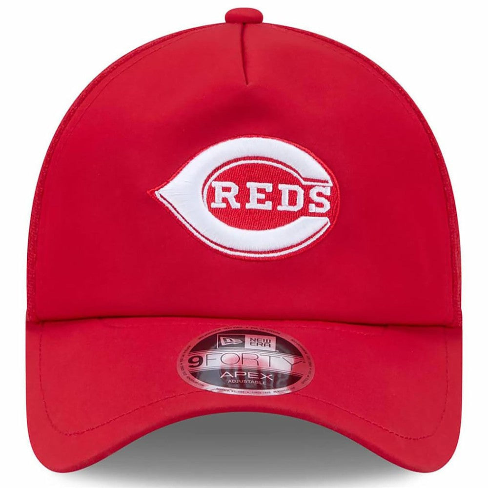 Cincinnati Reds New Era 2026 Batting Practice Alternate Apex 9FORTY Adjustable Hat - MLB Hats